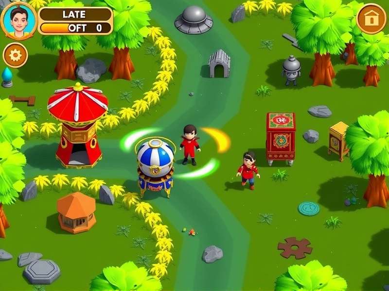 Saraswati Think Tank Gameplay Screenshot